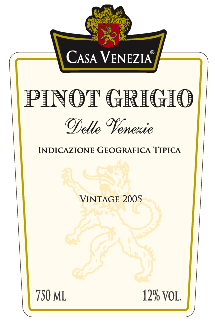 Casa Venezia - Pinot Grigio 2009 Casa Venezia - Pinot Grigio 2009
