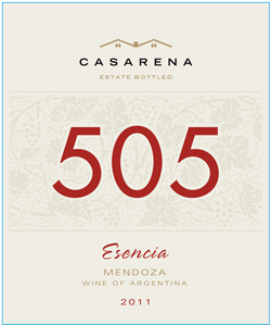 Casarena - 505 Esencia Red 2011 Casarena - 505 Esencia Red 2011