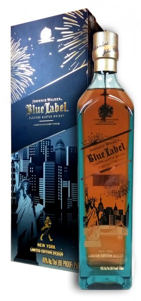 Johnnie Walker Blue Label Scotch New York Edition - Bottles and Cases