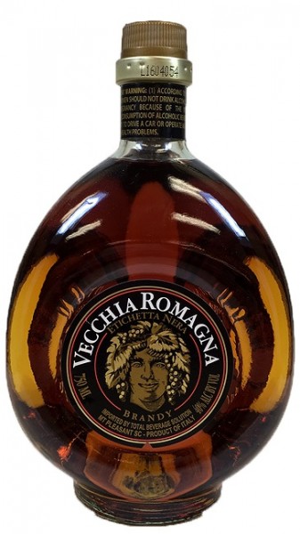 Vecchia Romagna - Brandy Etichetta Nera - Mid Valley Wine & Liquor