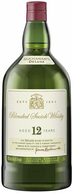 Buchanan's De Luxe 12 Year Old Blended Scotch Whisky | 1L