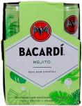 Bacardi - Mojito Rum Canned Cocktails 4-Pack