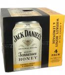 Jack Daniel's - Whiskey, Honey & Lemonade 4-Pack Cans