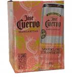 Jose Cuervo - Sparkling Margarita Strawberry 4-Pack Cans