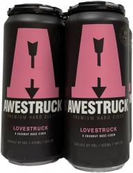 Awestruck - Lovestruck Coconut Rose Hard Cider (4 pack 16oz cans)