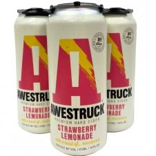Awestruck - Strawberry Lemonade Cider (4 pack 16oz cans)