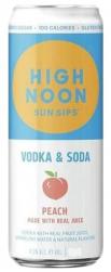 High Noon - Peach Sun Sips Vodka & Soda (700ml)