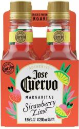 Jose Cuervo - Strawberry Lime Margarita (200ml 4 pack)