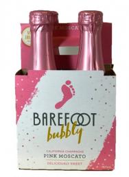 Barefoot Bubbly - Pink Moscato 4 Pack (4 pack 187ml)