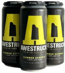 Awestruck - Summer Sangria Hard Cider (4 pack 16oz cans)