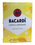 Bacardi - Limon & Lemonade Canned Cocktails 4-Pack