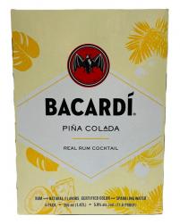 Bacardi - Pina Colada Cocktail 4-Pack Cans (4 pack 355ml cans)