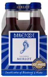 Barefoot - Merlot 4 Pack (4 pack 187ml)
