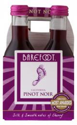 Barefoot - Pinot Noir 4 Pack (4 pack 187ml)
