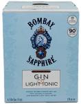 Bombay Sapphire - Gin & Light Tonic Canned Cocktails 4-Pack