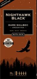 Bota Box - Nighthawk Black Dark Malbec (3L)