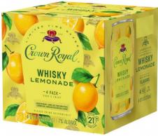Crown Royal - Whisky Lemonade (4 pack 355ml cans)