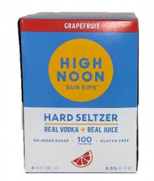 High Noon - Grapefruit Sun Sips Vodka & Soda (4 pack 355ml cans)