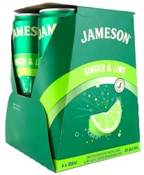 Jameson - Ginger & Lime 4-pack (4 pack 355ml cans)
