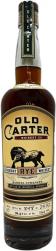 Old Carter Whiskey Co - Straight Rye Whiskey Batch 10