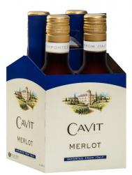 Cavit - Merlot 4 Pack (4 pack 187ml)